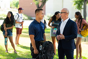 Peter and his family somewhere in the South American jungle. 