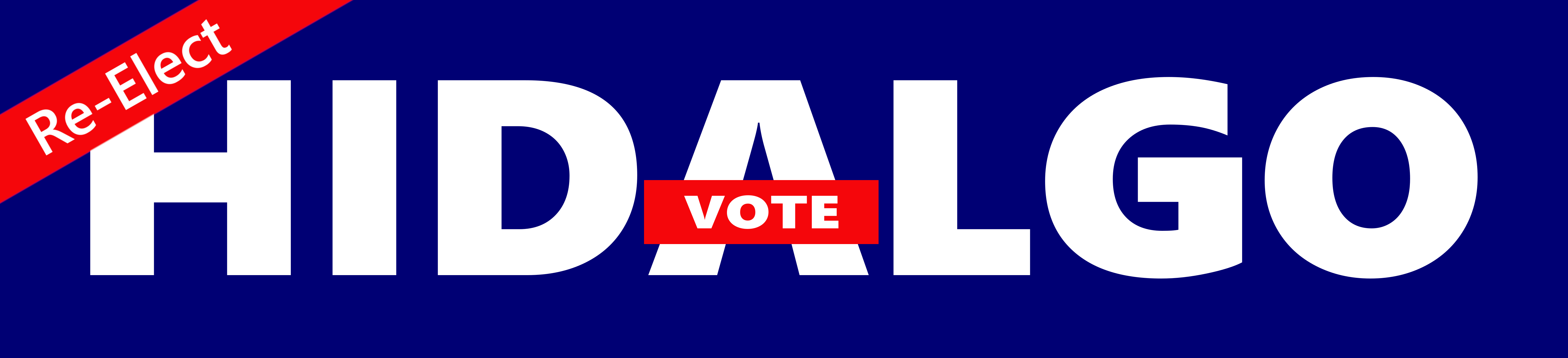 Re-elect Trustee Peter Hidalgo Logo/Banner. 